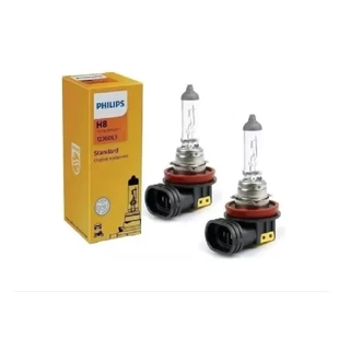Par 2 Lampada H8 55w Philips 12v 35w