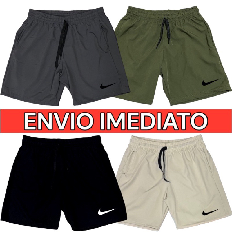 Short Bermuda Masculino Dry Fit Elastano - Academia Futebol Casual
