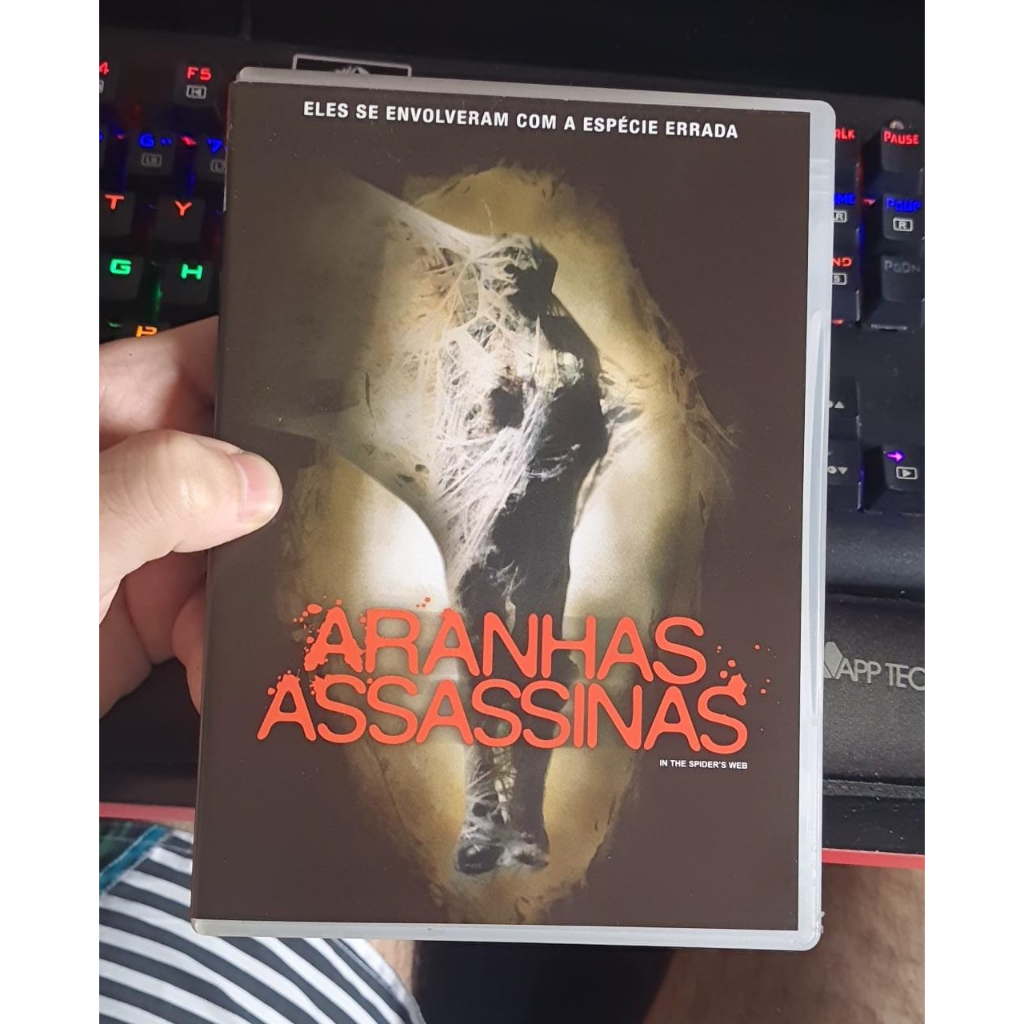 DVD Aranhas assassinas - Filme de Terror! (Dublado)