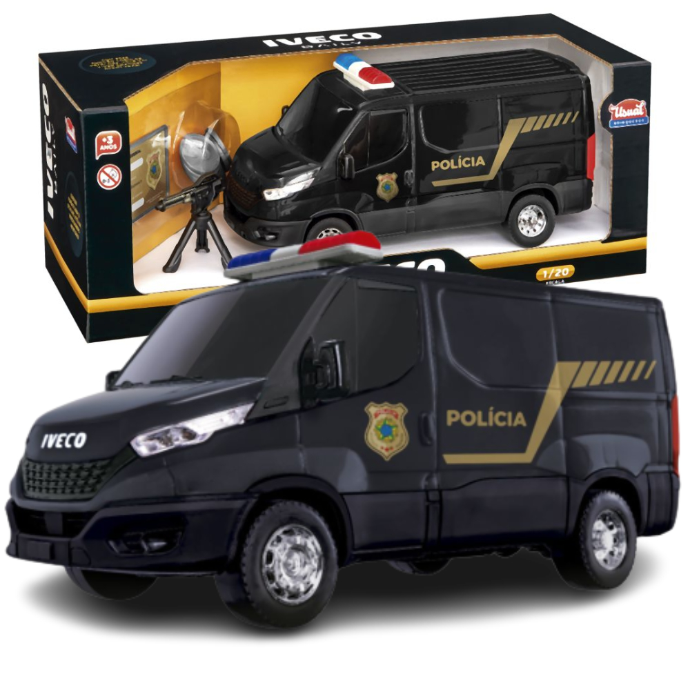 Brinquedo Carro de Policia com Sirene, Luzes e Som - Shop Macrozao