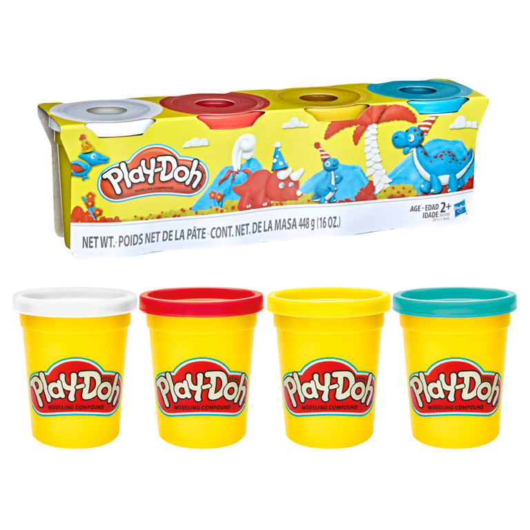 Play-Doh Massinha de Modelar Grab'n Go Refil com 6 Cores - A2762 A2763 -  Hasbro - Dorémi Brinquedos