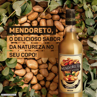 Coquetel, Licor de Amendoim Mendoreto Reggiani 950ml