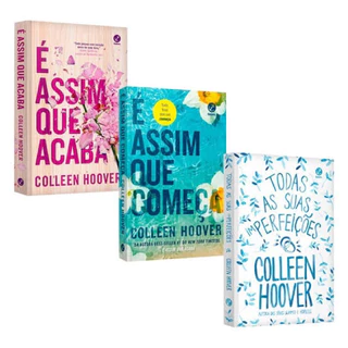 Livro É assim que acaba Livro É assim que começa Livro Até o verão terminar Livro Colleen Hoover Livraria Papelaria