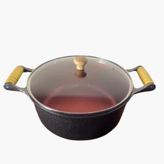 PANELA ALUMINIO FUNDIDO GROSSO - ANTIADERENTE - REVESIMENTO EM TEFLON - VARIAS CORES