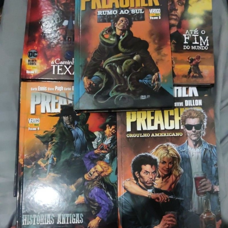 Coleção preacher Garth Ennis/panini
