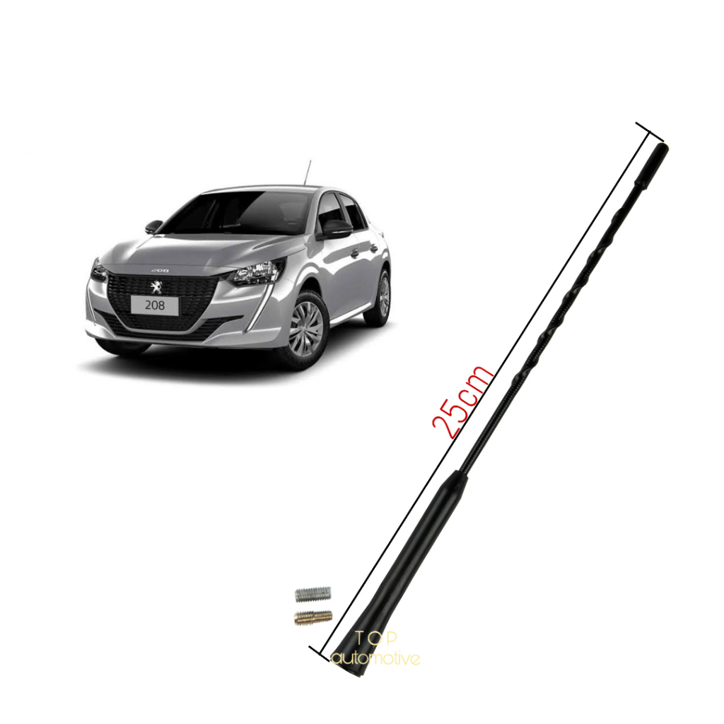 Haste Antena Traseira Peugeot 208 / 2020 2021 2022 2023 2024