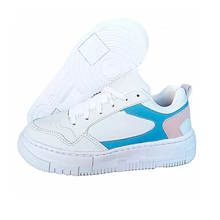 Tênis Feminino Casual Básico Plataforma Sola Alta DK Shoes