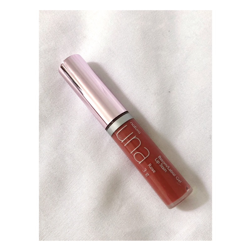 Natura Una Gel Lip Stain Rose 3g Shopee Brasil