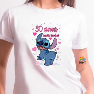 Camiseta Aniversário 30 anos de gostosura - Flork Meme Boneco de Palito -  Festa ZLprint