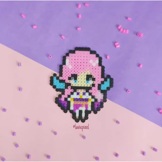 Chaveiro Seraphine League of Legends PixelArt