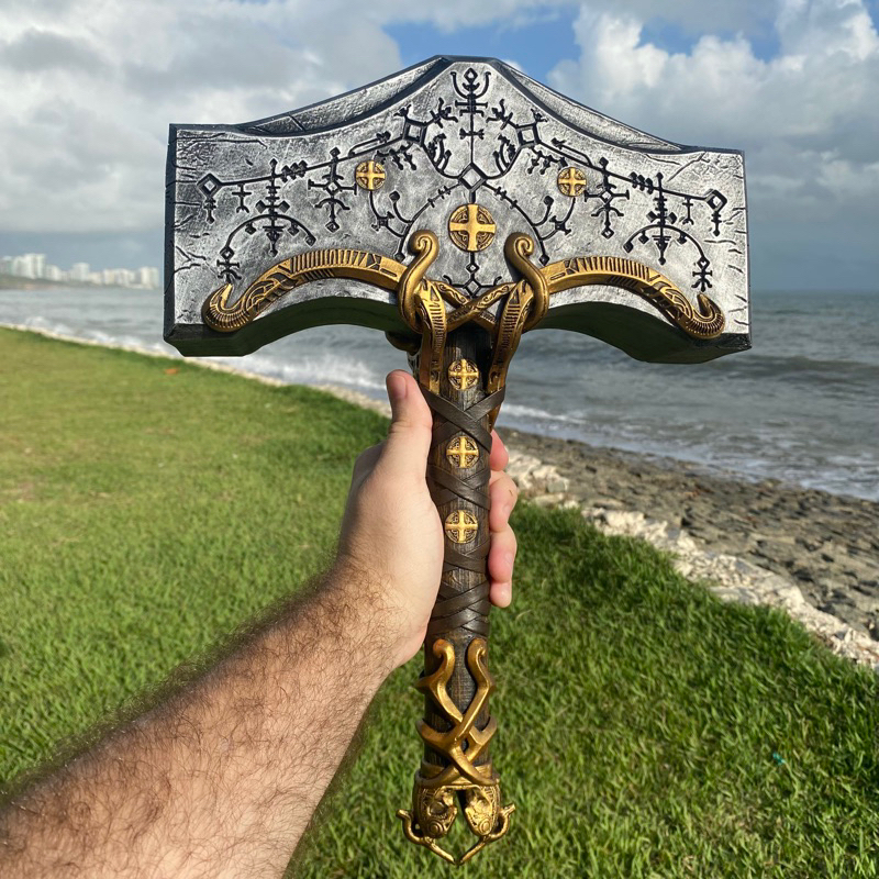 Mjolnir God Of War Ragnarok | Shopee Brasil