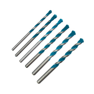 Kit 6 Brocas Furadeira Fura Tudo Diamantada Super Drill Multimaterial Tnt