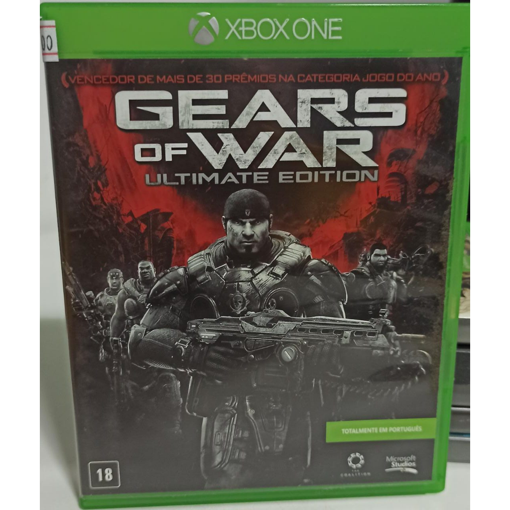 Jogo Xbox One Gears of War Ultimate Edition-seminovo-midia fisica