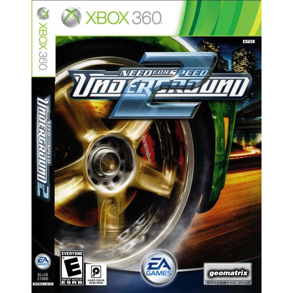 Need for Speed Underground 2 XBOX 360 - LEIA A DESCRIÇÃO DO PRODUTO