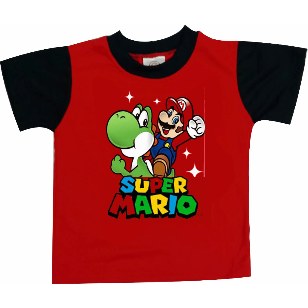 Camiseta Super Mario - Mod 02 - Grow Up