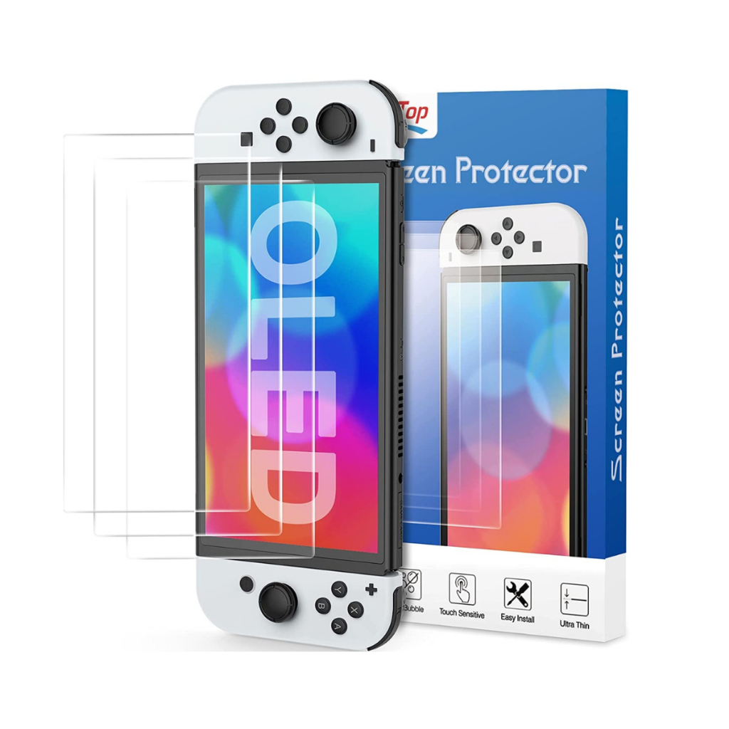 Película para Tela Console Nintendo Switch Oled de Vidro Temperado Proteção