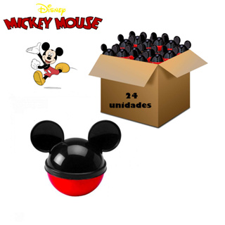 Pote para Doces e Lembrancinhas Mickey 50ml Porta Mix Festa - 24 unidades