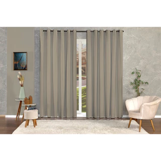 Cortina Corta Luz 100% Blackout PVC - 5,00 Metros Largura X 2,30 Altura