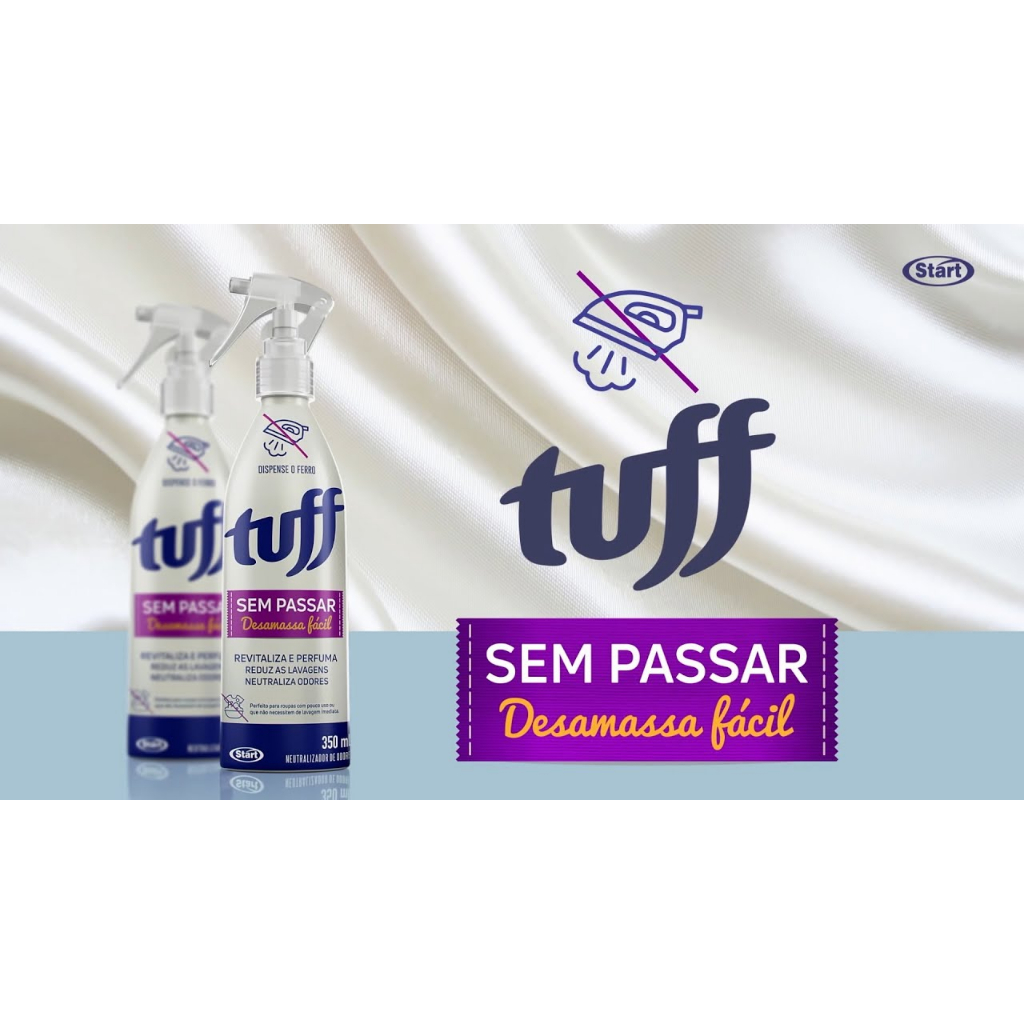 Sem Passar Roupa Spray Tuff 350ml | Shopee Brasil