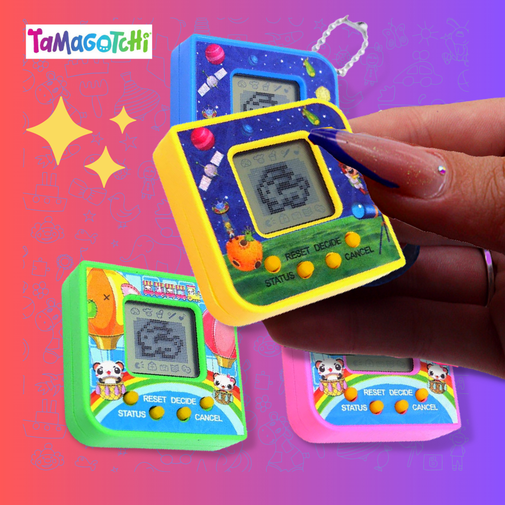 Bichinho Virtual Tamagotchi 168 Bichinho Eletrônico Nostálgico/Brinquedo de  Criança/Jogos Aleatórios