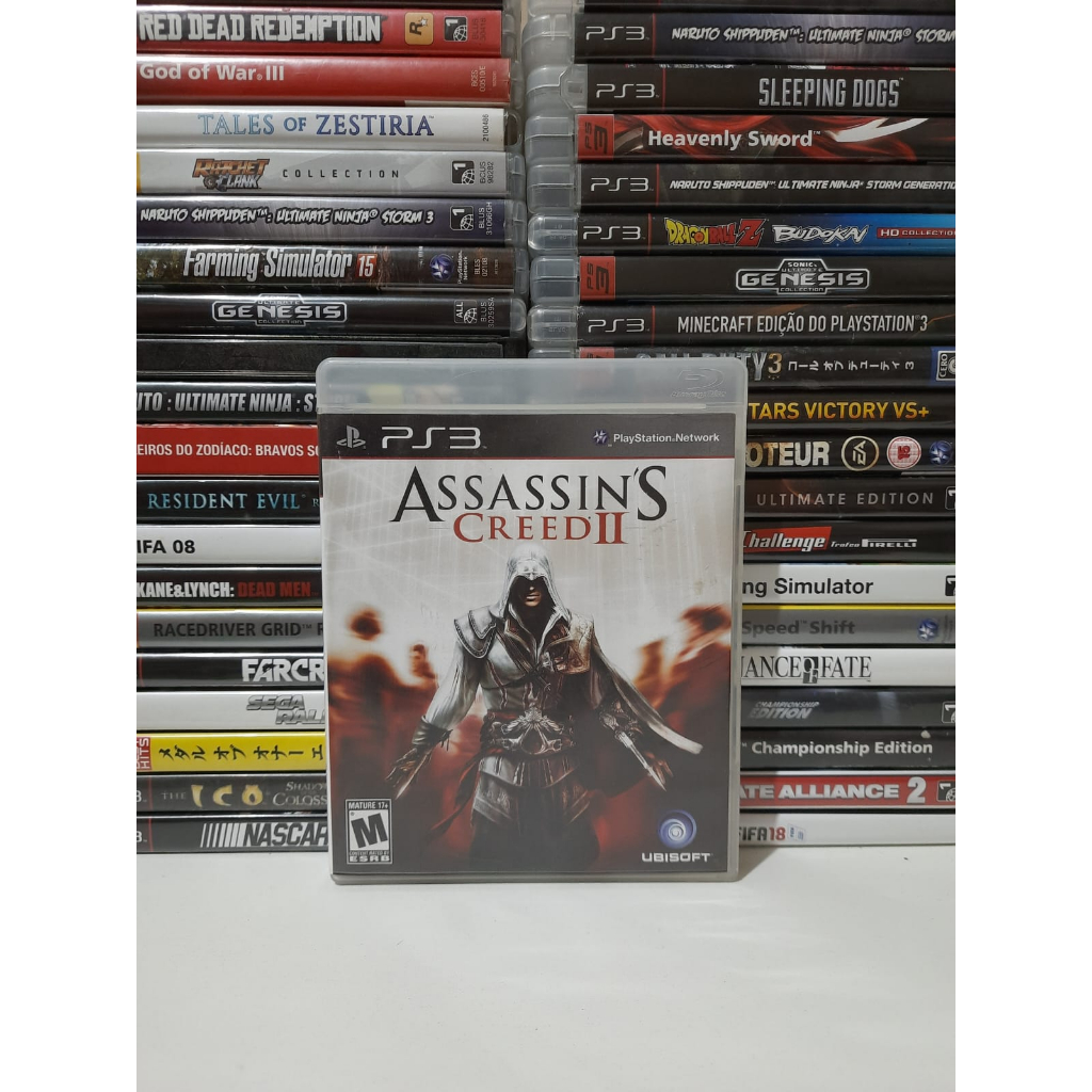 Assassins Creed 2 PS3 (AC II) (Com Detalhe) (Jogo Mídia Física