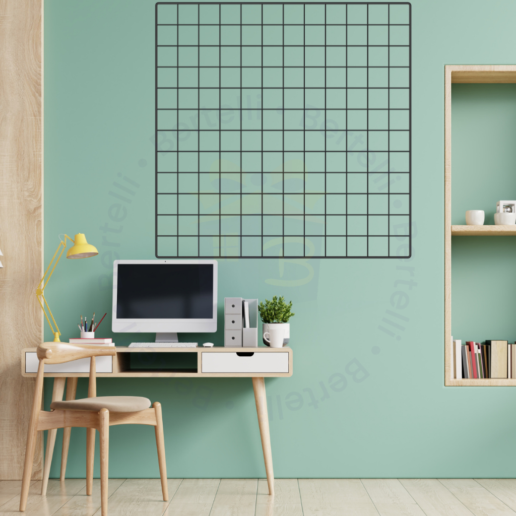 Grade De Foto Memory Board Painel Recado Grade Mural De Parede Tela ...