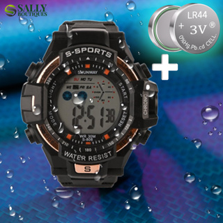 Assistir,KKcare Relógio analógico masculino esportivo digital relógio de  mergulho relógio de pulso de aço empresarial altímetro bússola 100 m à  prova d'água