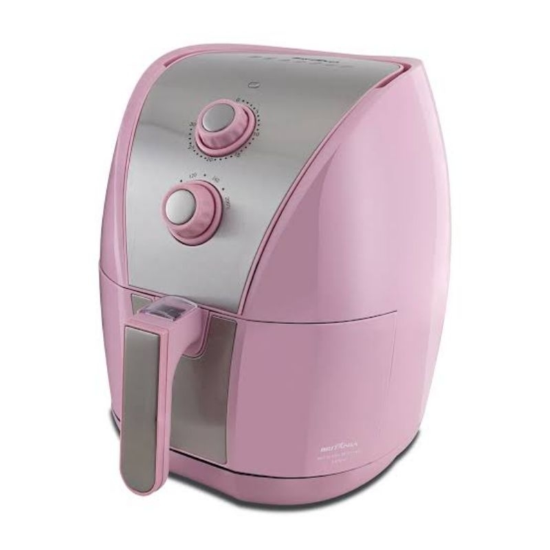 Super lançamento Fritadeira Air Fryer Oven Britânia Rosa 12L 1800W  BFR2150RS