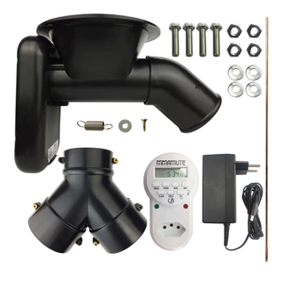 Alimentador Automático FonteTimer Cavalo Cães Aves Divisor Y