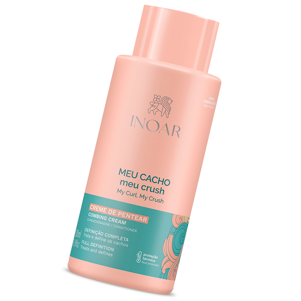 Creme Para Pentear Meu Cacho Meu Crush Inoar 500ml | Shopee Brasil