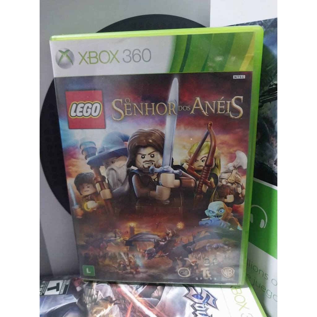 Jogo Xbox 360 Lego O Senhor Dos Anéis Original Midia Física