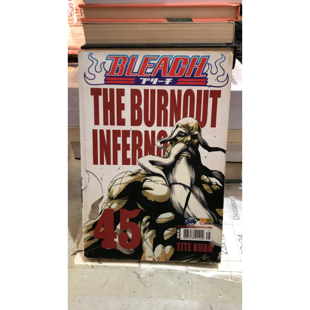 Bleach The Burnout Inferno Vol 45 Shopee Brasil