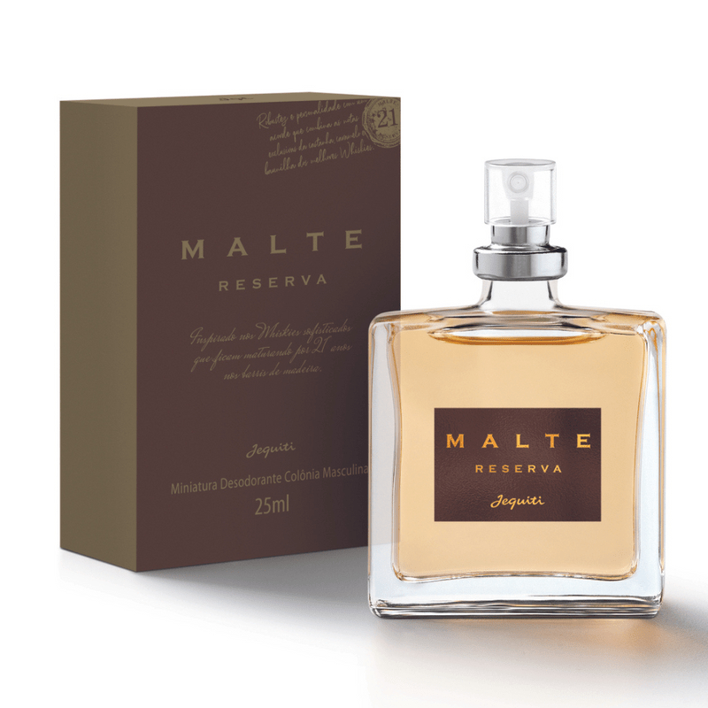 Perfume masculino Jequiti Malte Reserva 25ml | Shopee Brasil