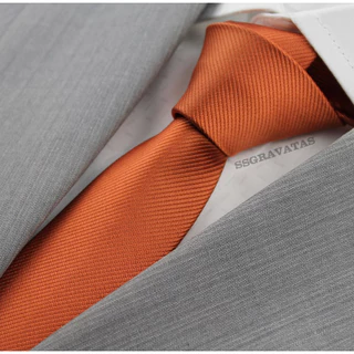 Gravata Terracota Slim Gr466