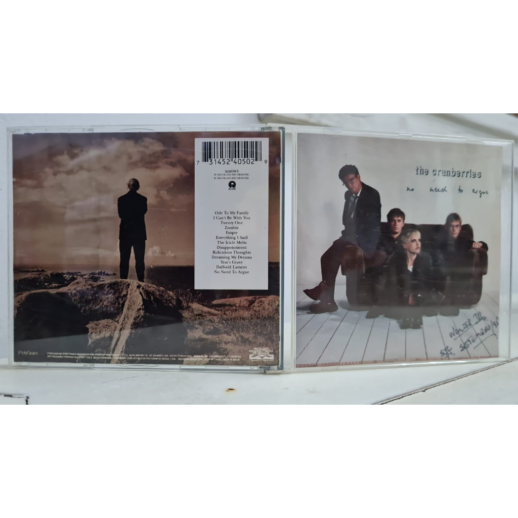Cd The Cranberries No Need To Argue Nacional (1994) ótimo estado