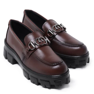 Mocassim Feminino Tratorado Capuccino