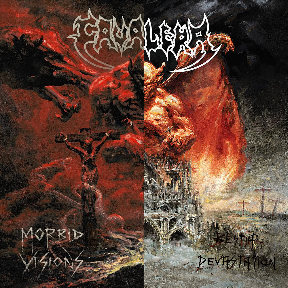 Cavalera Conspiracy CD Bestial Devastation + Morbid Visions Bootleg Version - 2 em 1(2023)