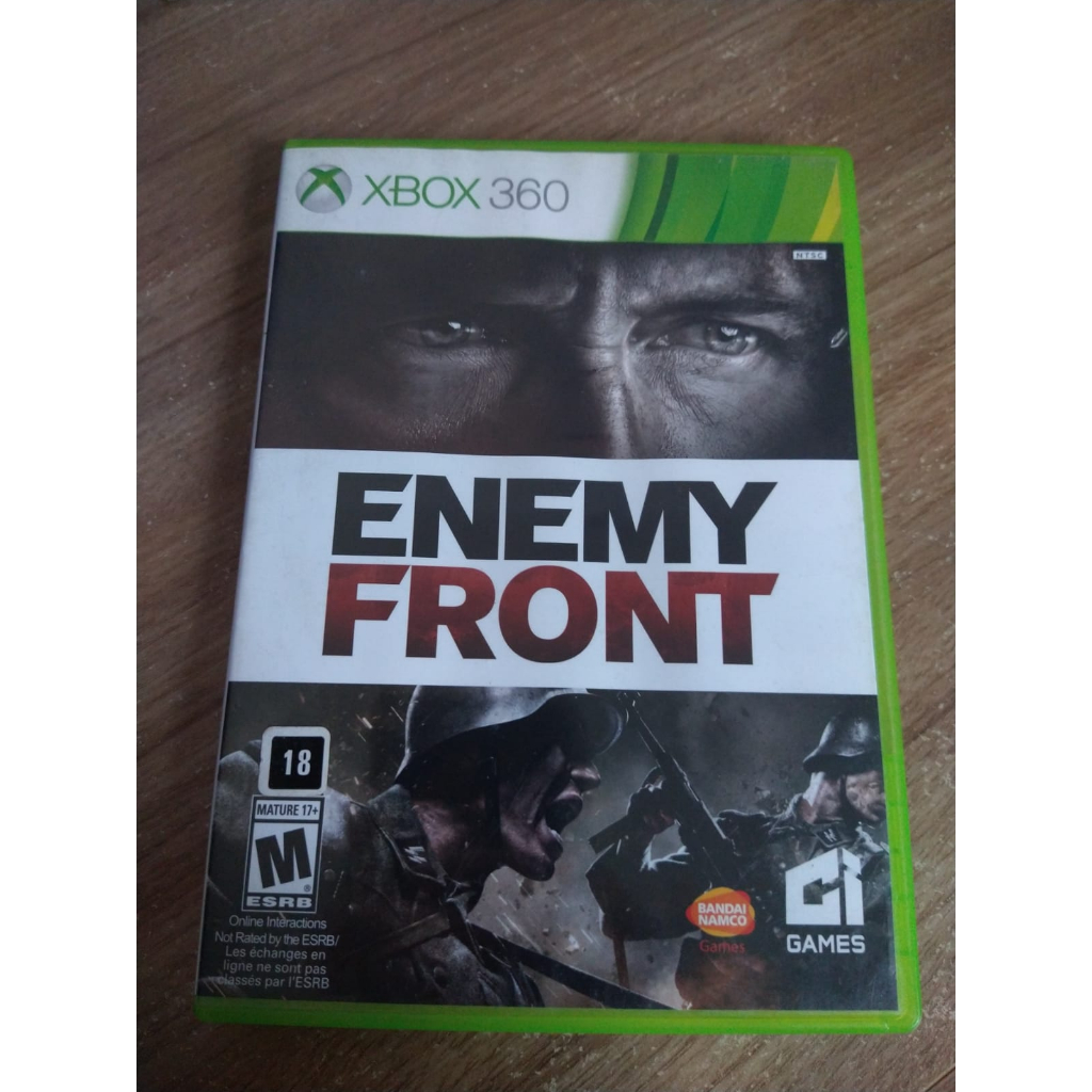 Enemy-front Xbox 360 Jogo original em primeira pessoa com o tema