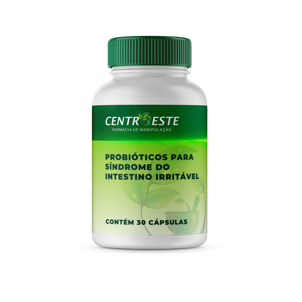 Probióticos para Síndrome do Intestino Irritável com 30 cápsulas ...