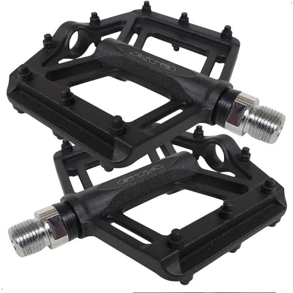 Pedal Bicicleta Aro 29 26 Rolamento Rosca Grossa Plataforma em Alumínio ...