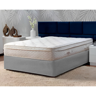 Saia Box Solteiro Matelada Luxo Varias Cores Atacado