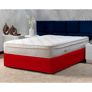 Saia Box Casal Padrão Matelasse Luxo Cores Atacado