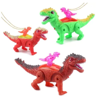 Brinquedo Robô De Dinossauro Com Luzes Led Movimento E Som