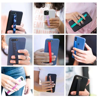 Fita salva celular suporte para celular de Silicone fone strep para capinha
