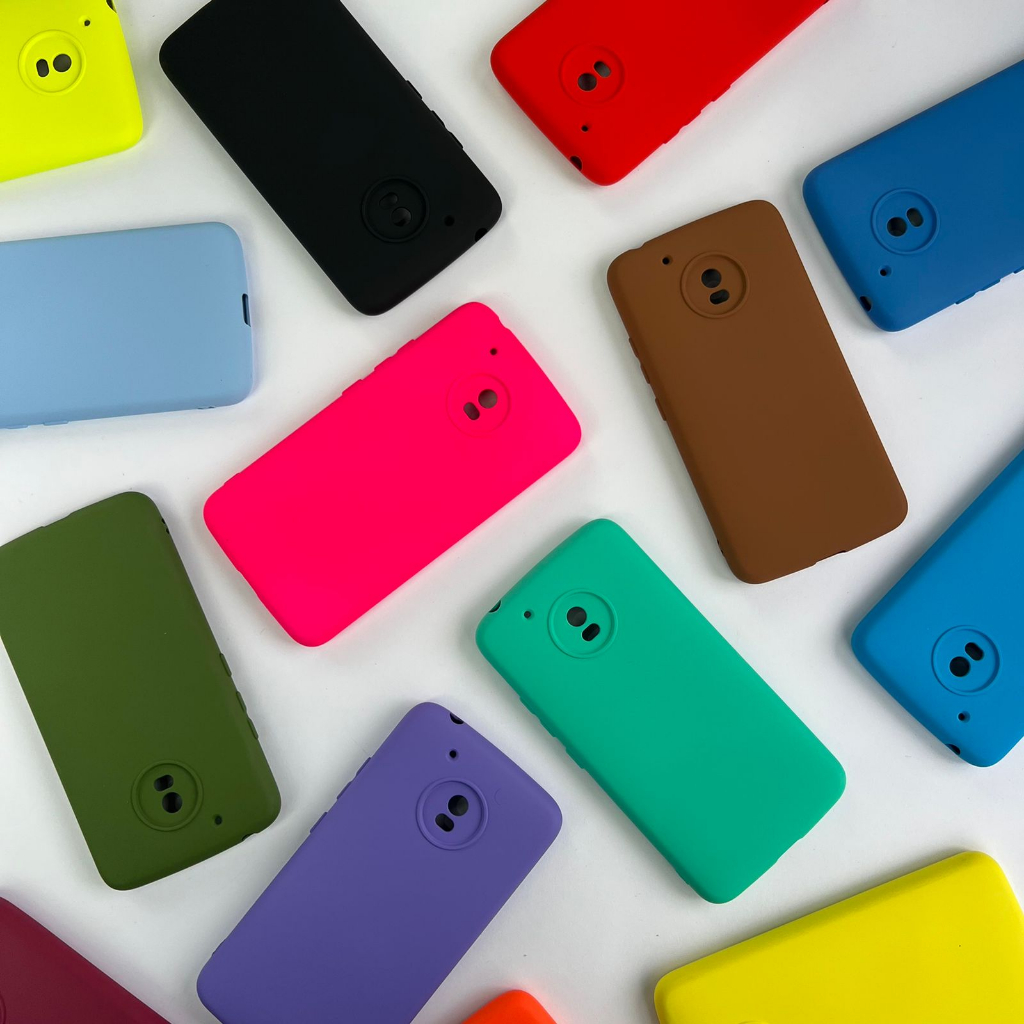 Capa Case Colorida Motorola Moto G5 / Capa Aveludada Forrada (CF26)