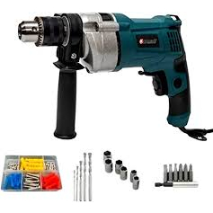 Furadeira com Função Parafusadeira Elétrica de 13mm Nakasaki