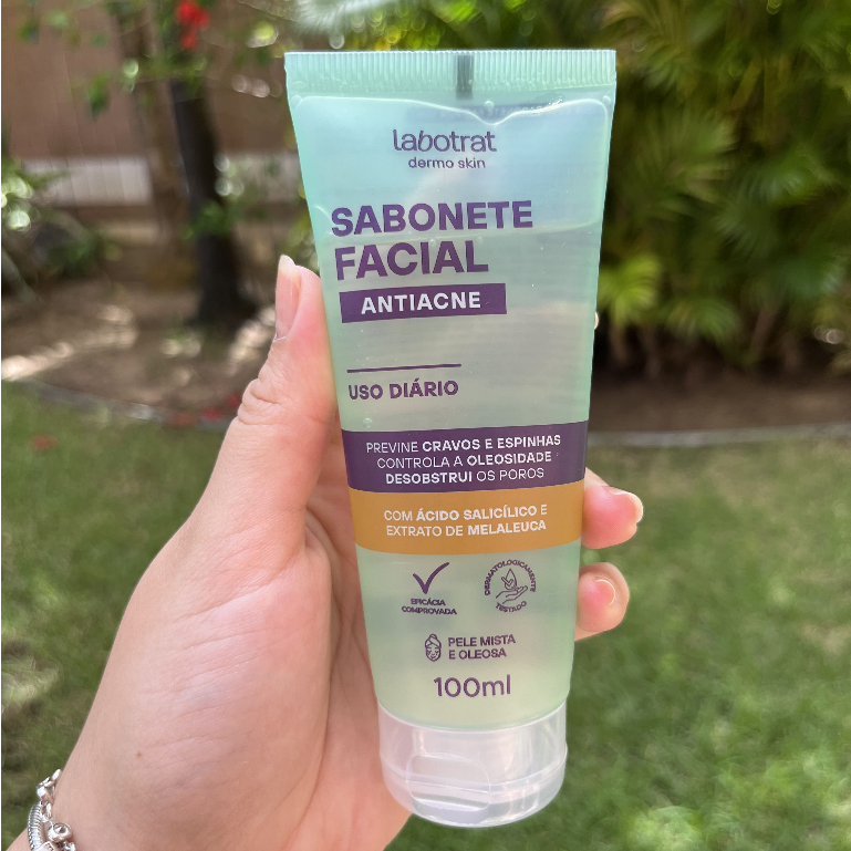 SABONETE LIQUIDO ANTIACNE LABOTRAT PARA ESPINHAS SKINCARE SKIN CARE ...