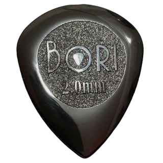 Palhetas gota Bori MINI DRIP Preta para Guitarra e Violão em Oferta na Shopee