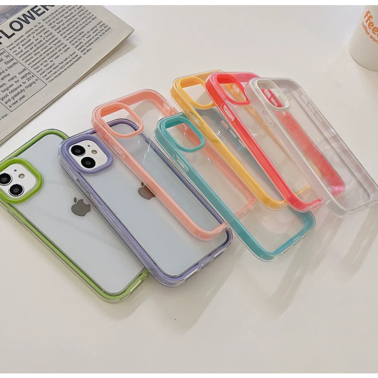 Capa Transparente 3 Em 1 Pra Samsung A53/A14 5G/A24/A34/A54/M53/M13 4G