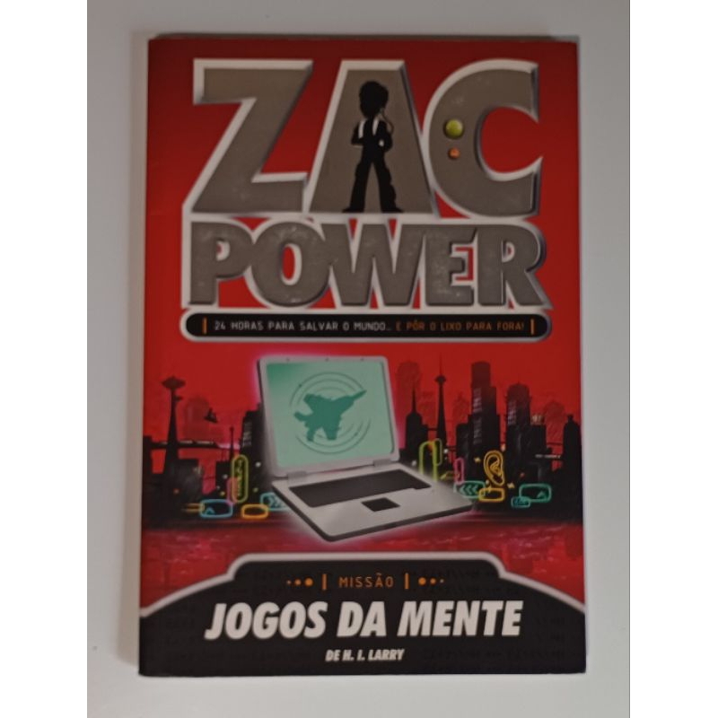 ZAC POWER 03 - JOGOS DA MENTE - Editora Fundamento